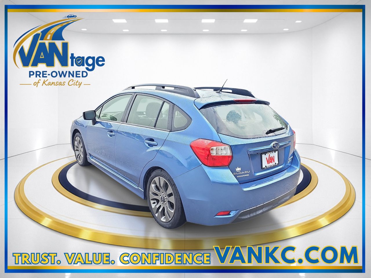Used 2016 Quartz Blue Pearl Subaru 2.0i Sport Premium image 9