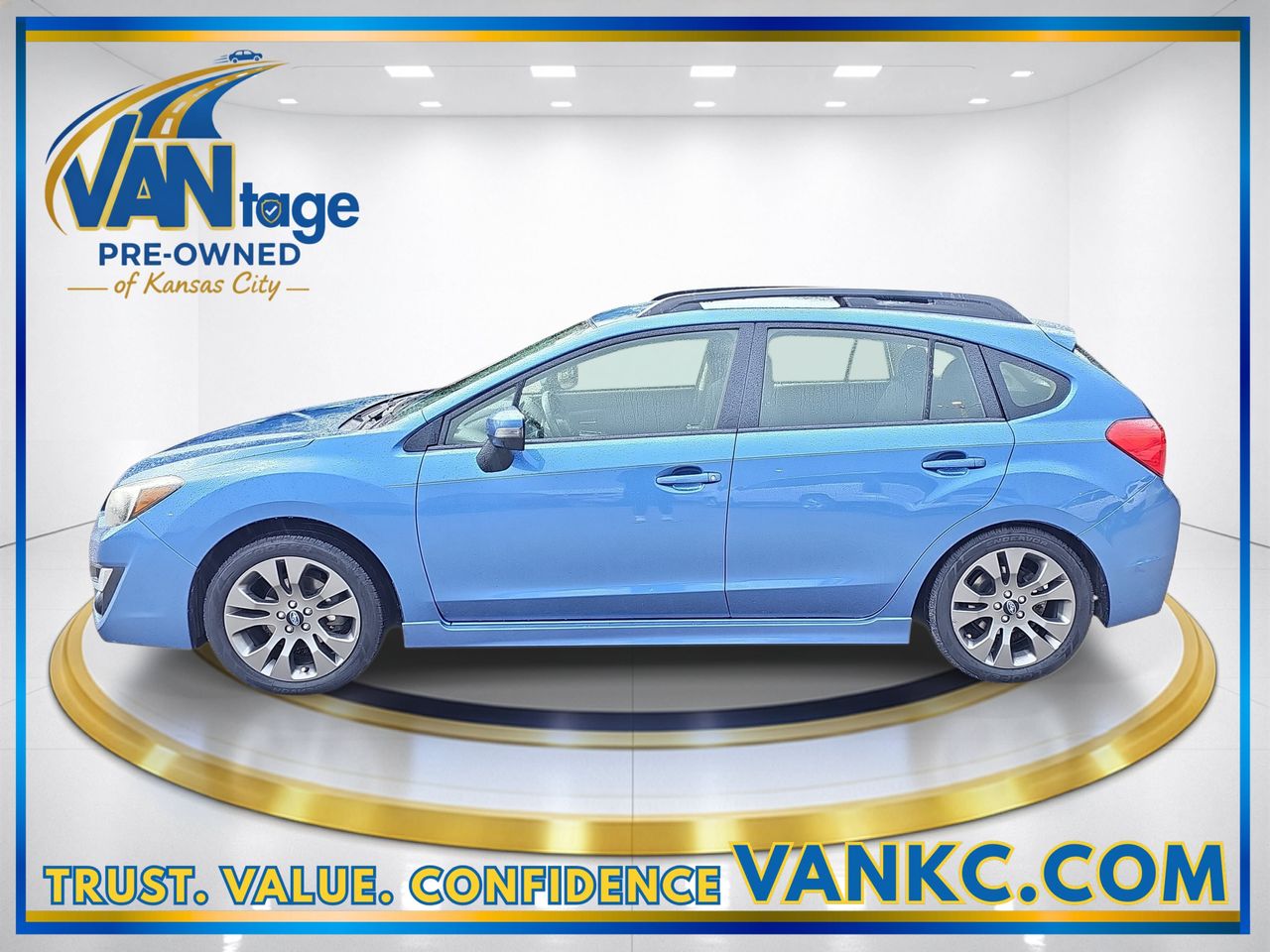 Used 2016 Quartz Blue Pearl Subaru 2.0i Sport Premium image 10