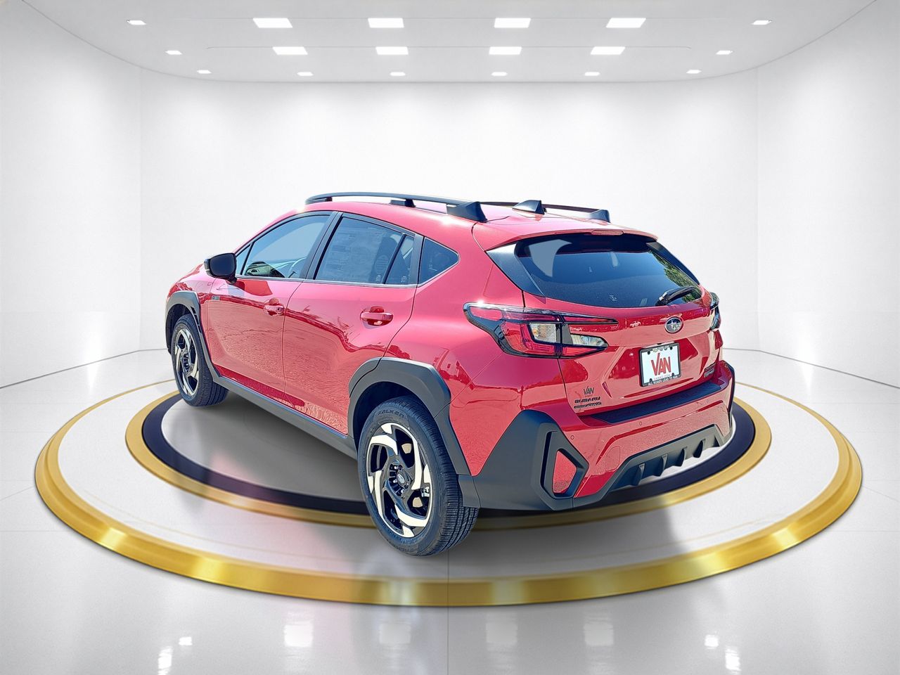 New 2026 Pure Red Subaru Limited Hybrid image 7