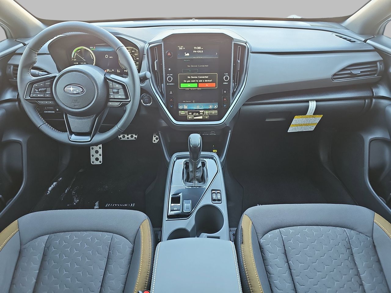 New 2026 Magnetite Gray Subaru Sport Hybrid image 9