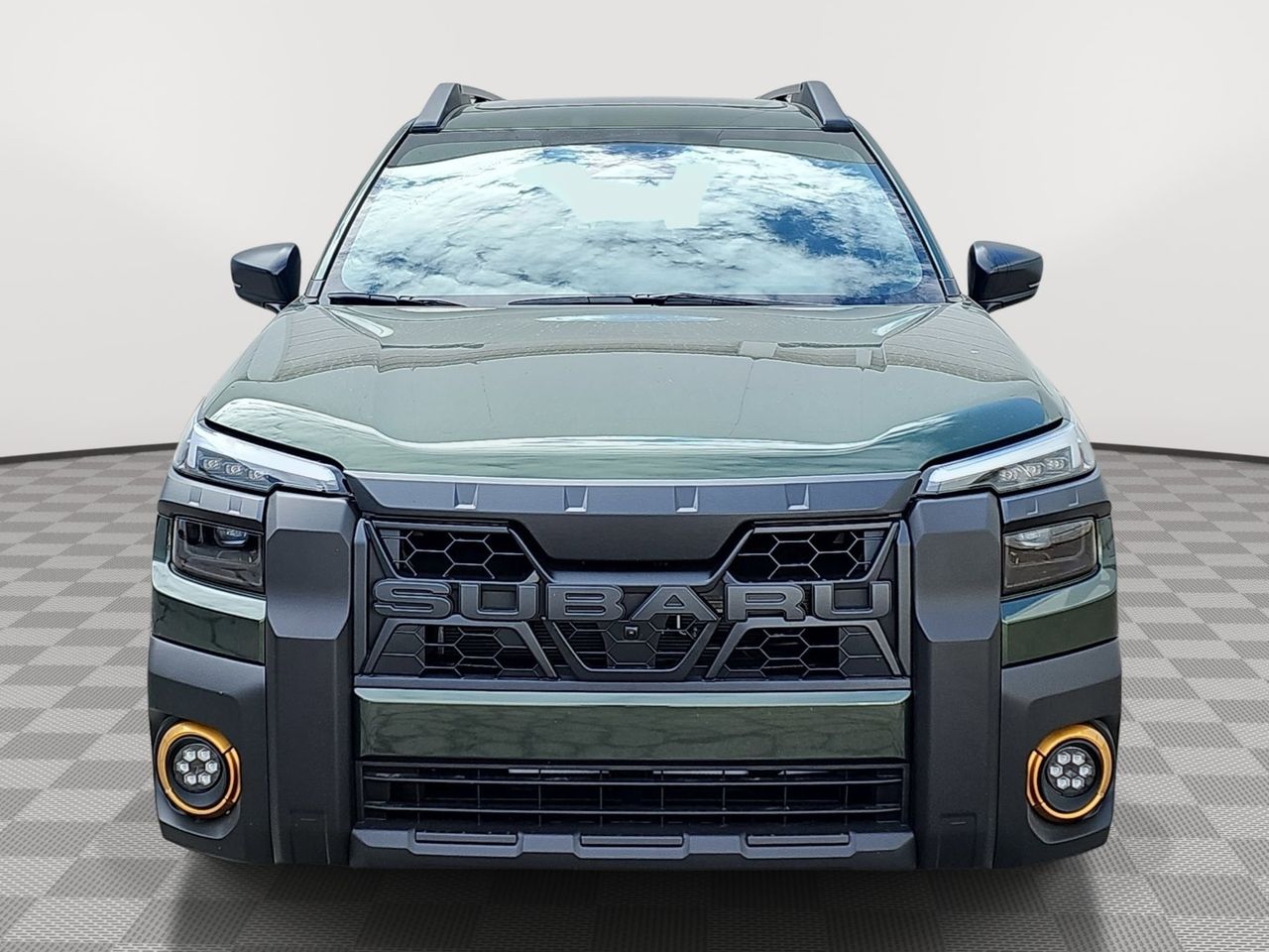 New 2026 Deep Emerald Green Pearl Subaru Wilderness image 2