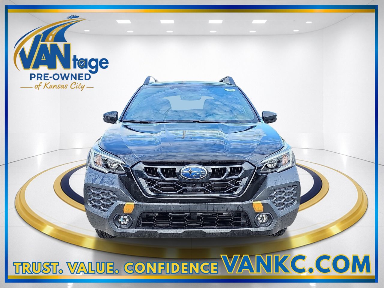 Certified 2025 Subaru Outback Wilderness with VIN 4S4BTGUD8S3289633 for sale in Kansas City