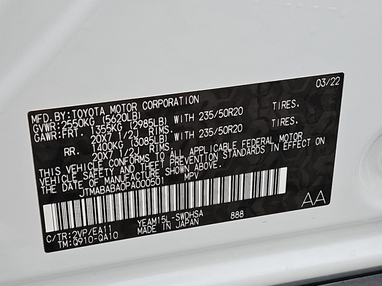 Certified Used 2023 Cosmic White Subaru Touring image 43