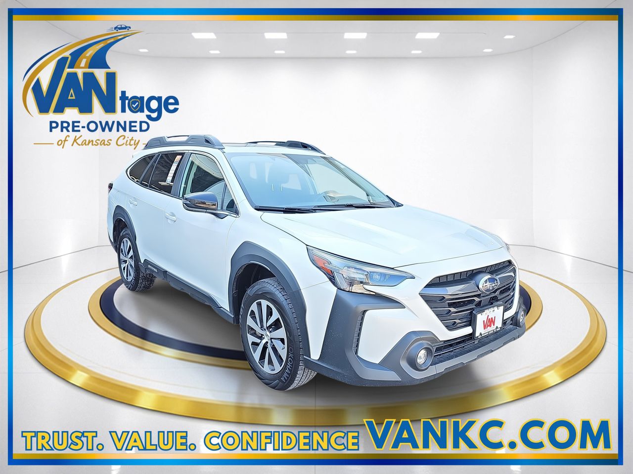 Certified Used 2025 Crystal White Pearl Subaru Premium image 3