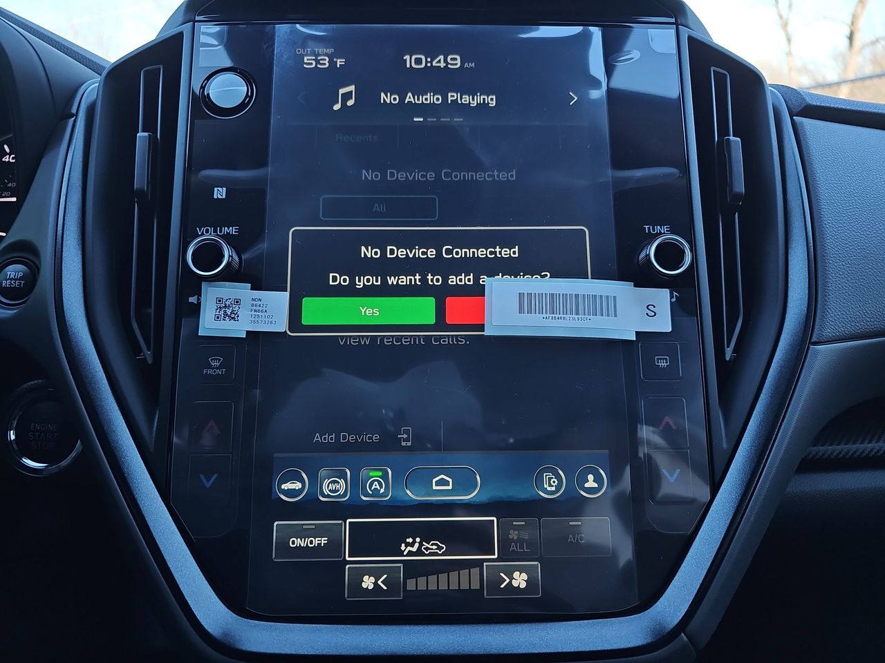 New 2026 Crystal White Pearl Subaru Premium image 20