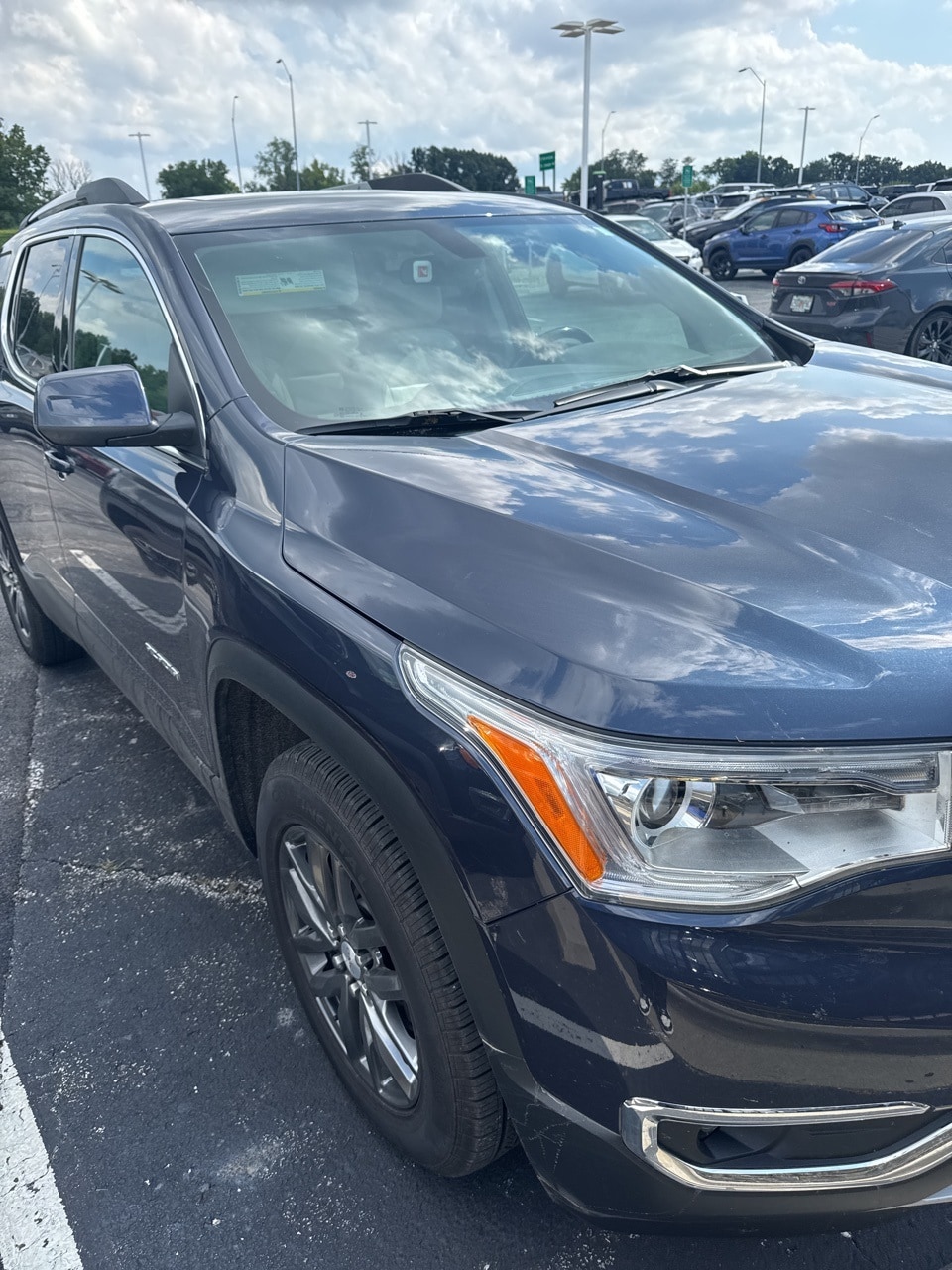 Used 2019 GMC Acadia SLT-1 with VIN 1GKKNMLS9KZ152666 for sale in Kansas City