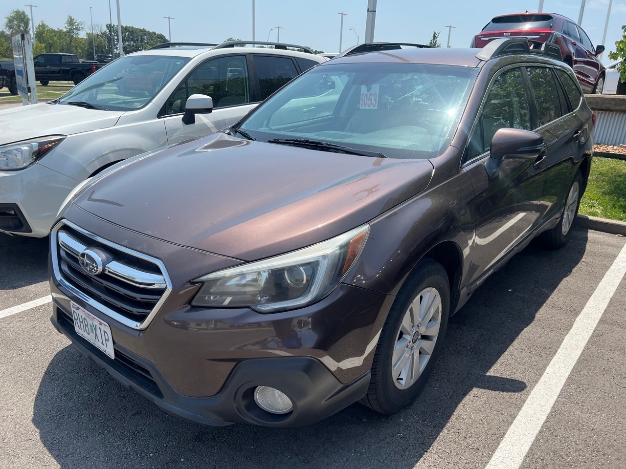 Used 2019 Subaru Outback Premium with VIN 4S4BSAFC6K3339093 for sale in Kansas City