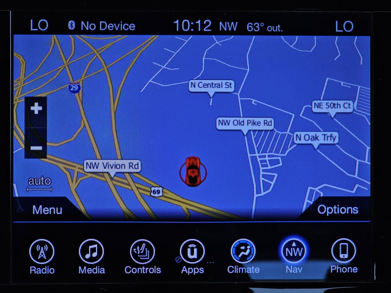 Used 2017 Dark Cordovan Pearlcoat Chrysler Touring L image 28