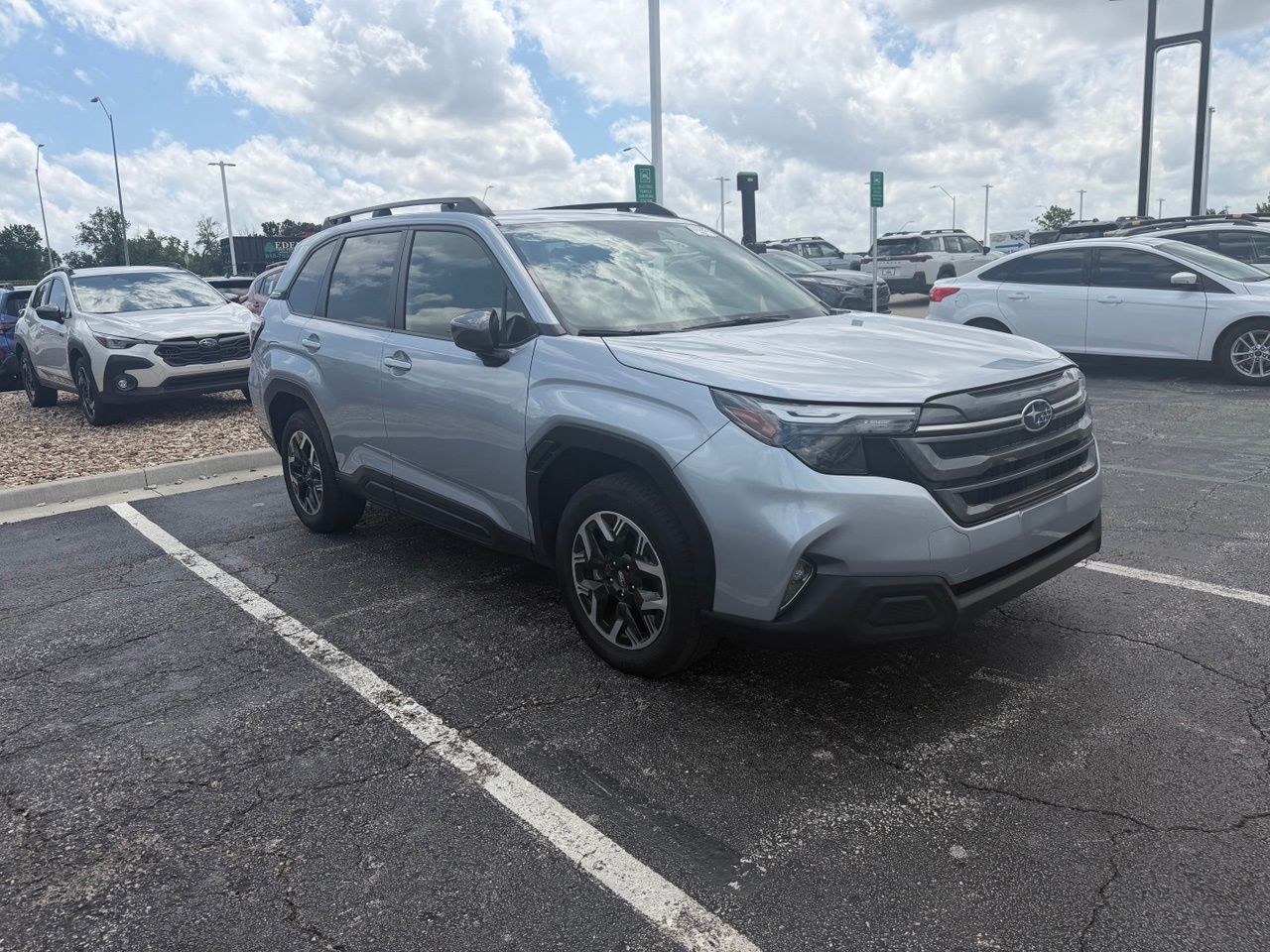 Certified 2025 Subaru Forester Premium with VIN JF2SLDDC7SH567677 for sale in Kansas City