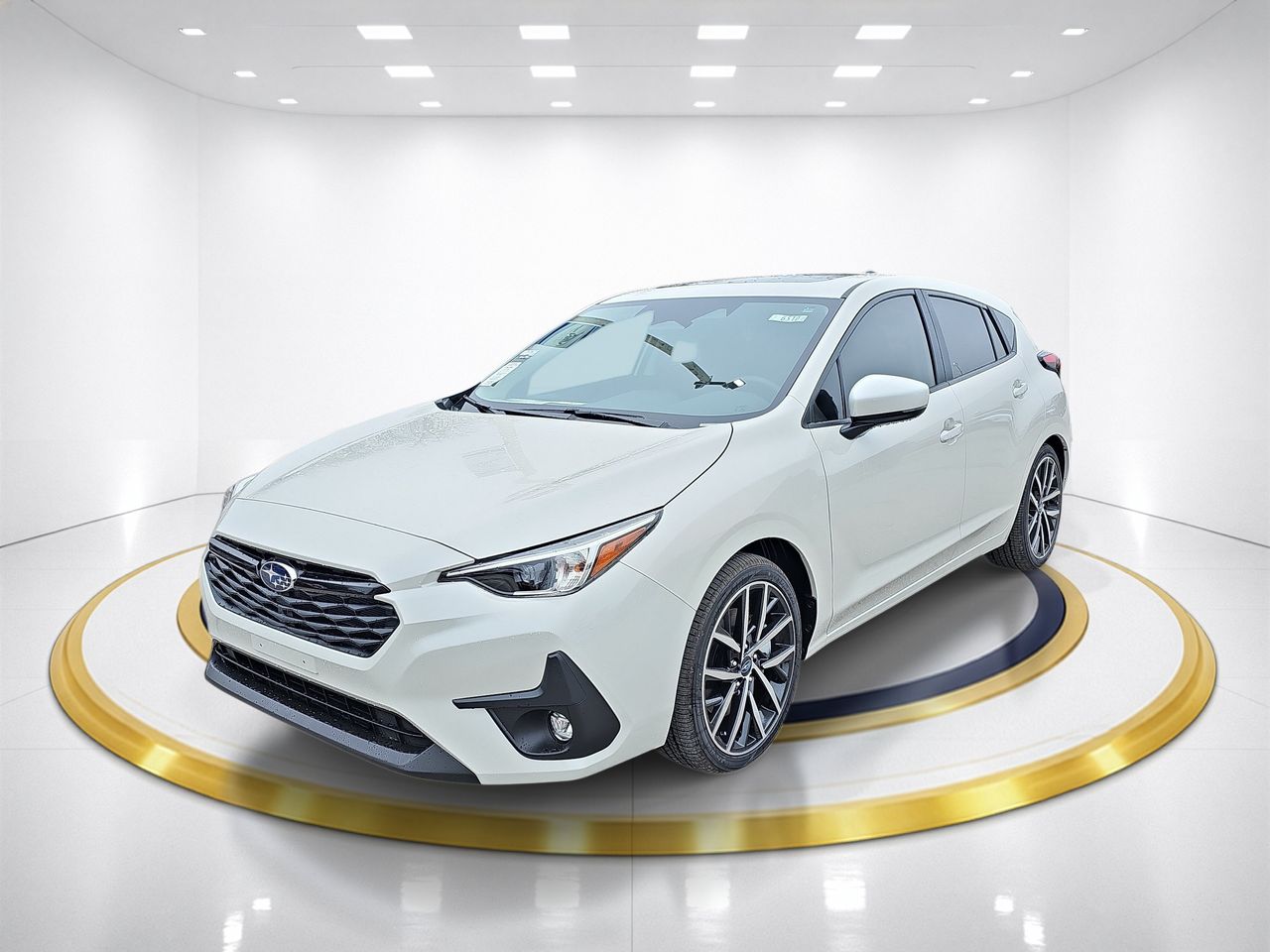Crystal White Pearl 2026 Subaru Impreza Wagon All-Wheel Drive Continuously Variable Transmission