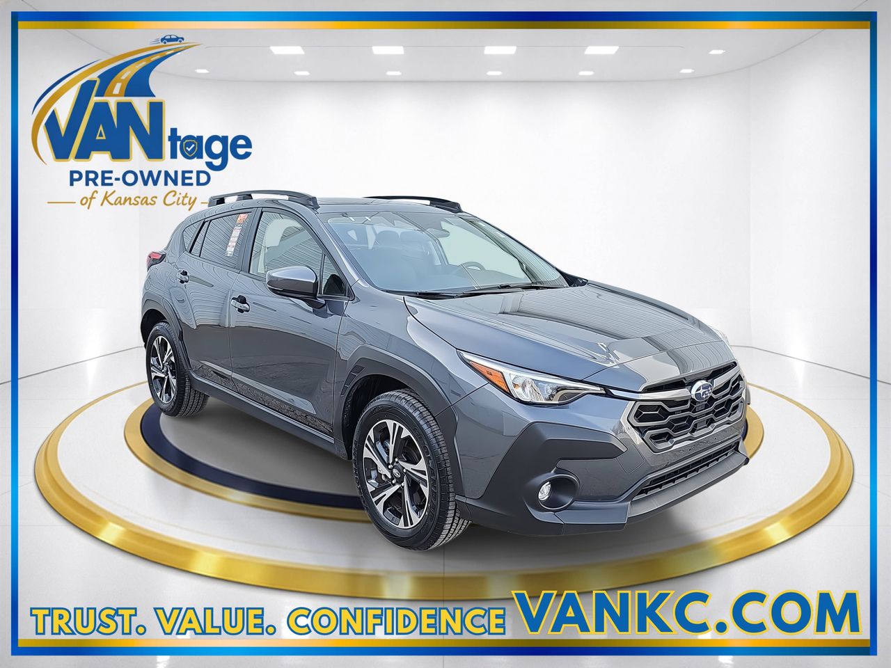 Certified Used 2024 Gray Metallic Subaru Premium image 3