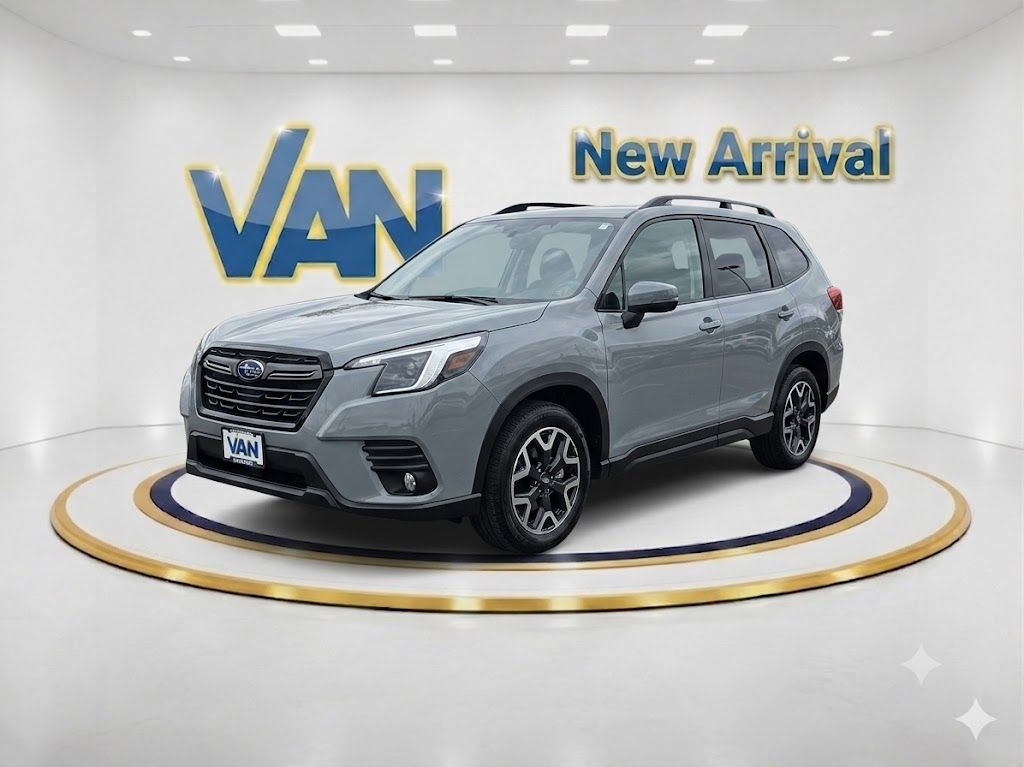 River Rock Pearl 2025 Subaru Forester SUV / Crossover All-Wheel Drive Continuously Variable Transmission