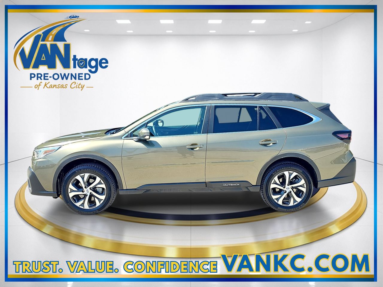 Used 2020 Green Metallic Subaru Limited image 10