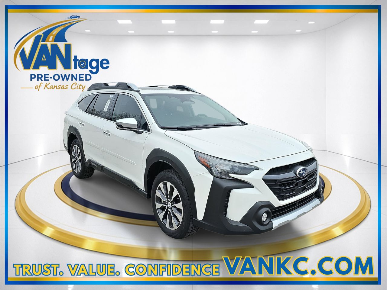 Certified Used 2025 Crystal White Pearl Subaru Touring XT image 3