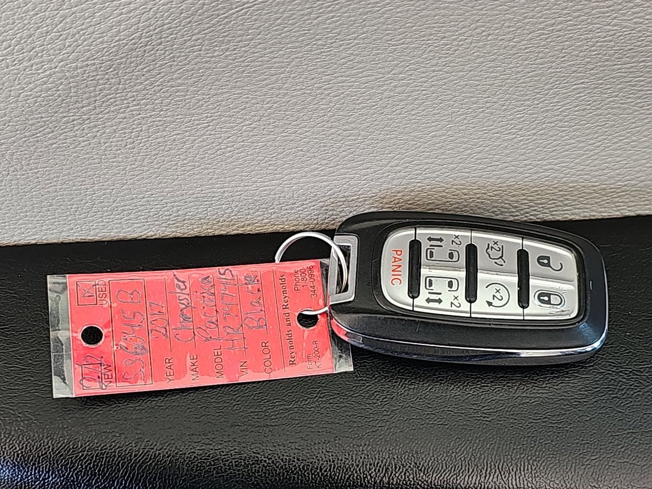 Used 2017 Dark Cordovan Pearlcoat Chrysler Touring L image 42