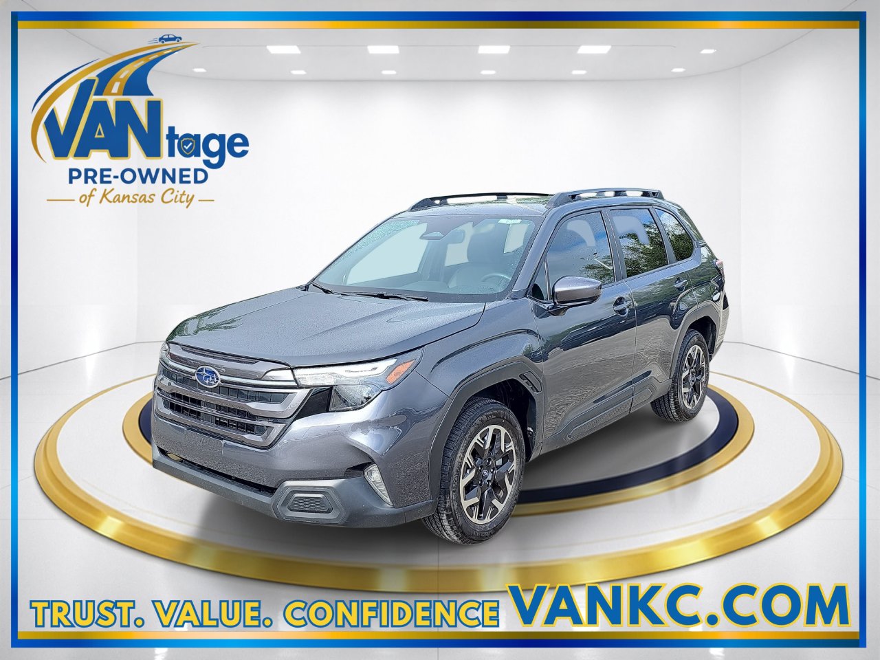 Certified 2026 Subaru Forester Premium with VIN 4S4SLDB62T3020371 for sale in Kansas City