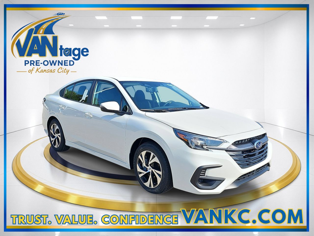 Certified Used 2025 Crystal White Pearl Subaru Premium image 3