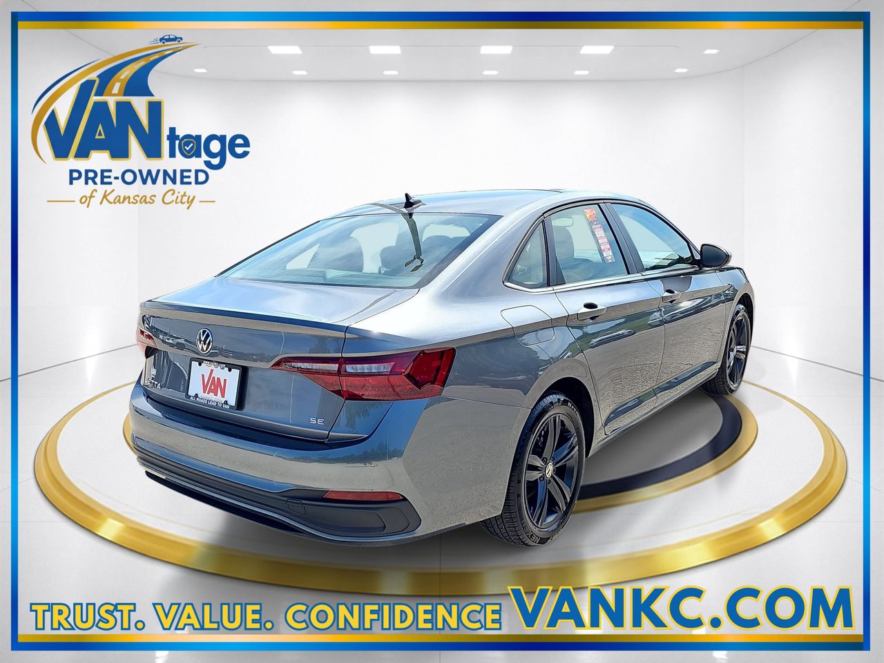 Used 2024 Platinum Gray Metallic Volkswagen 1.5T SE image 6