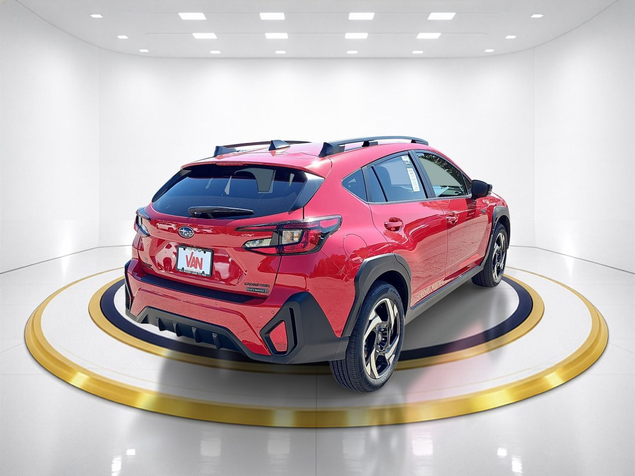 New 2026 Pure Red Subaru Limited Hybrid image 5