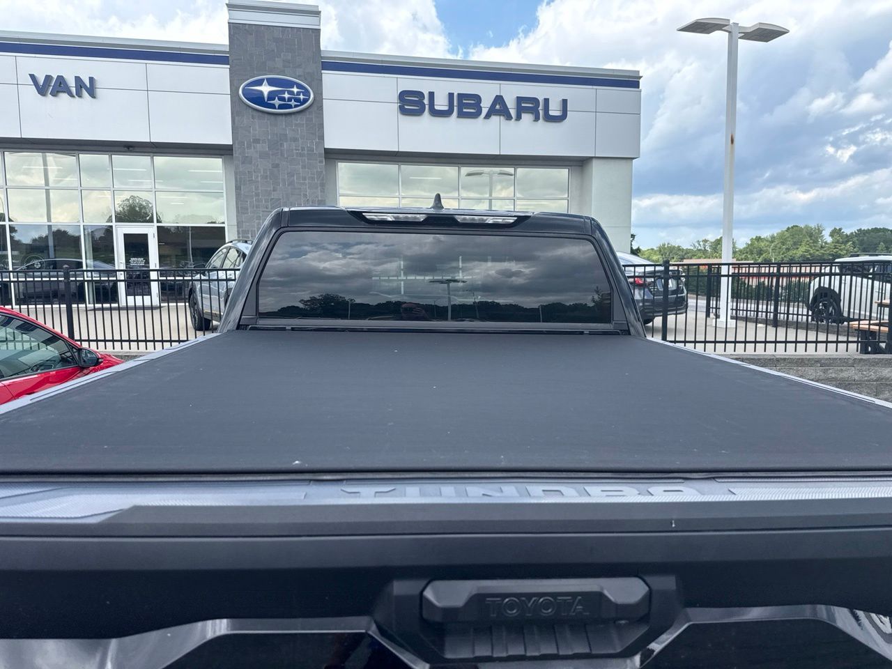 Used 2025 Toyota Tundra SR5 with VIN 5TFLA5DB5SX243641 for sale in Kansas City