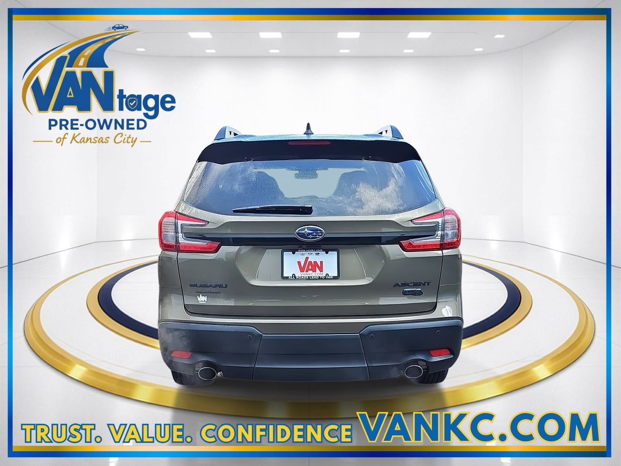 Certified Used 2025 Green Metallic Subaru Onyx Edition Touring image 7