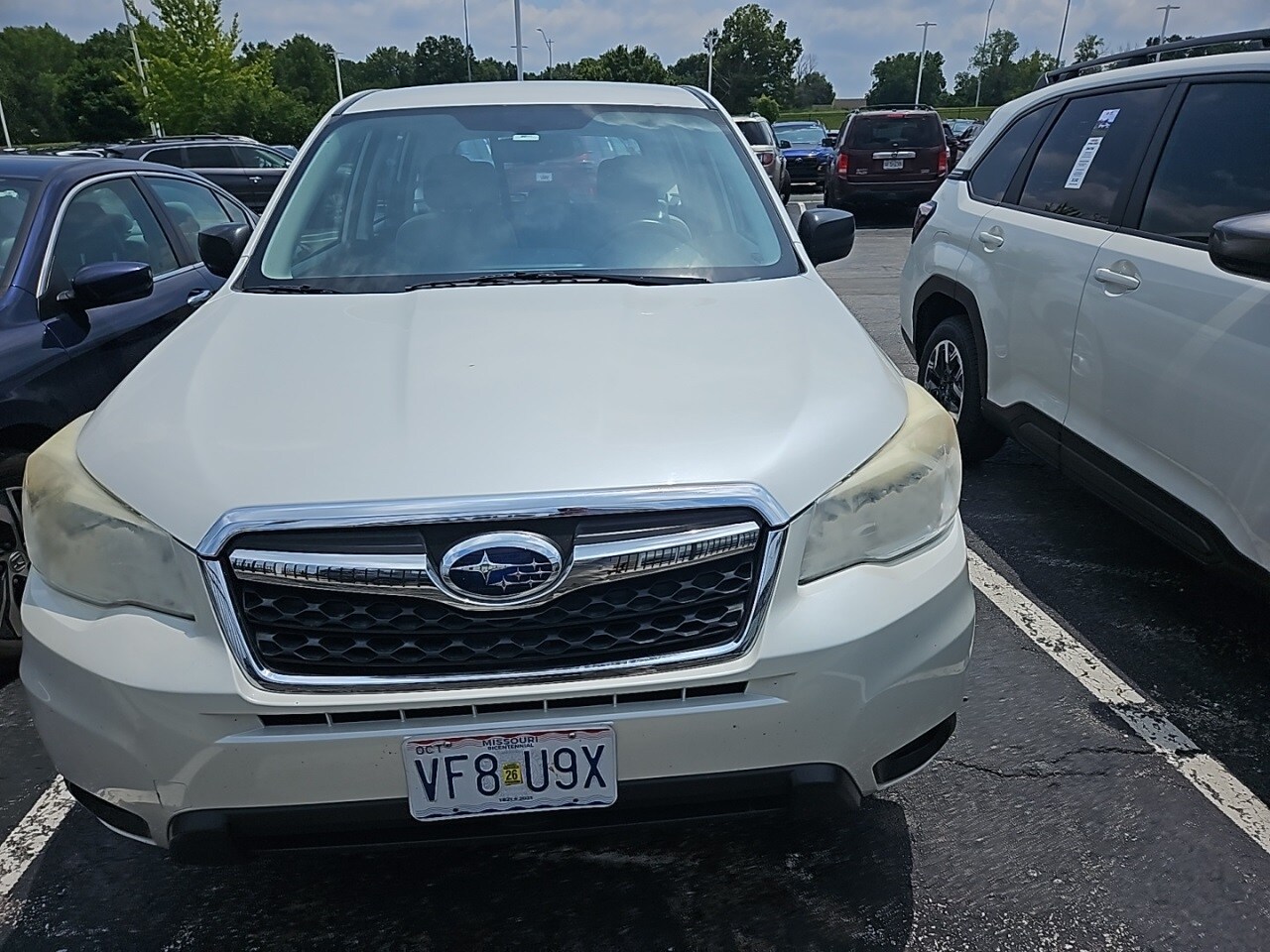 Used 2014 Subaru Forester i with VIN JF2SJAAC8EH491495 for sale in Kansas City