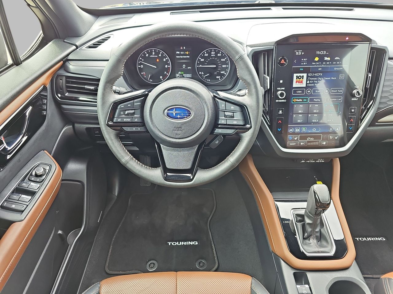 Used 2025 Crystal Black Silica Subaru Touring image 20