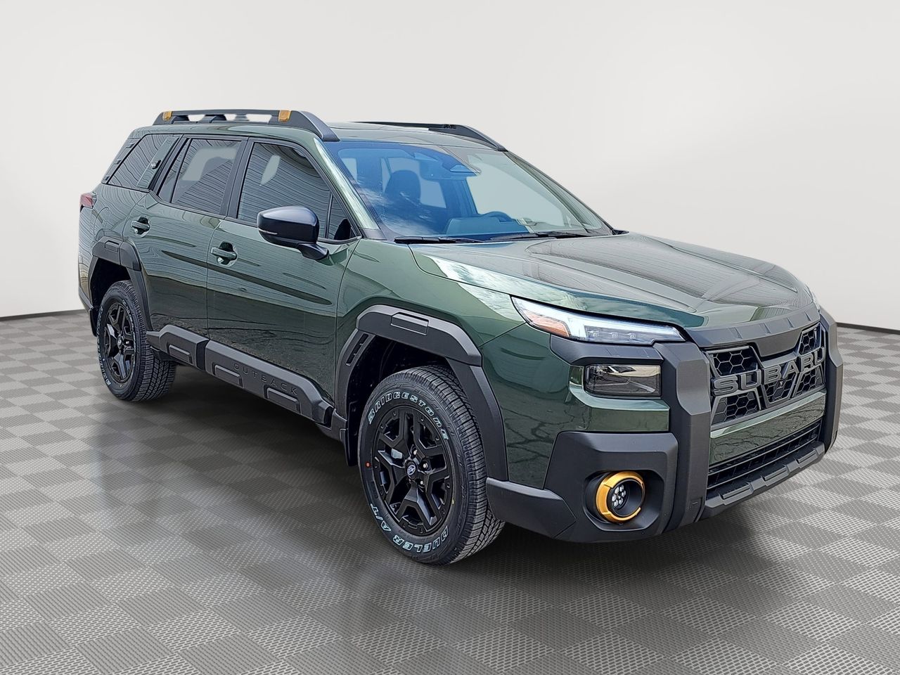 New 2026 Deep Emerald Green Pearl Subaru Wilderness image 3