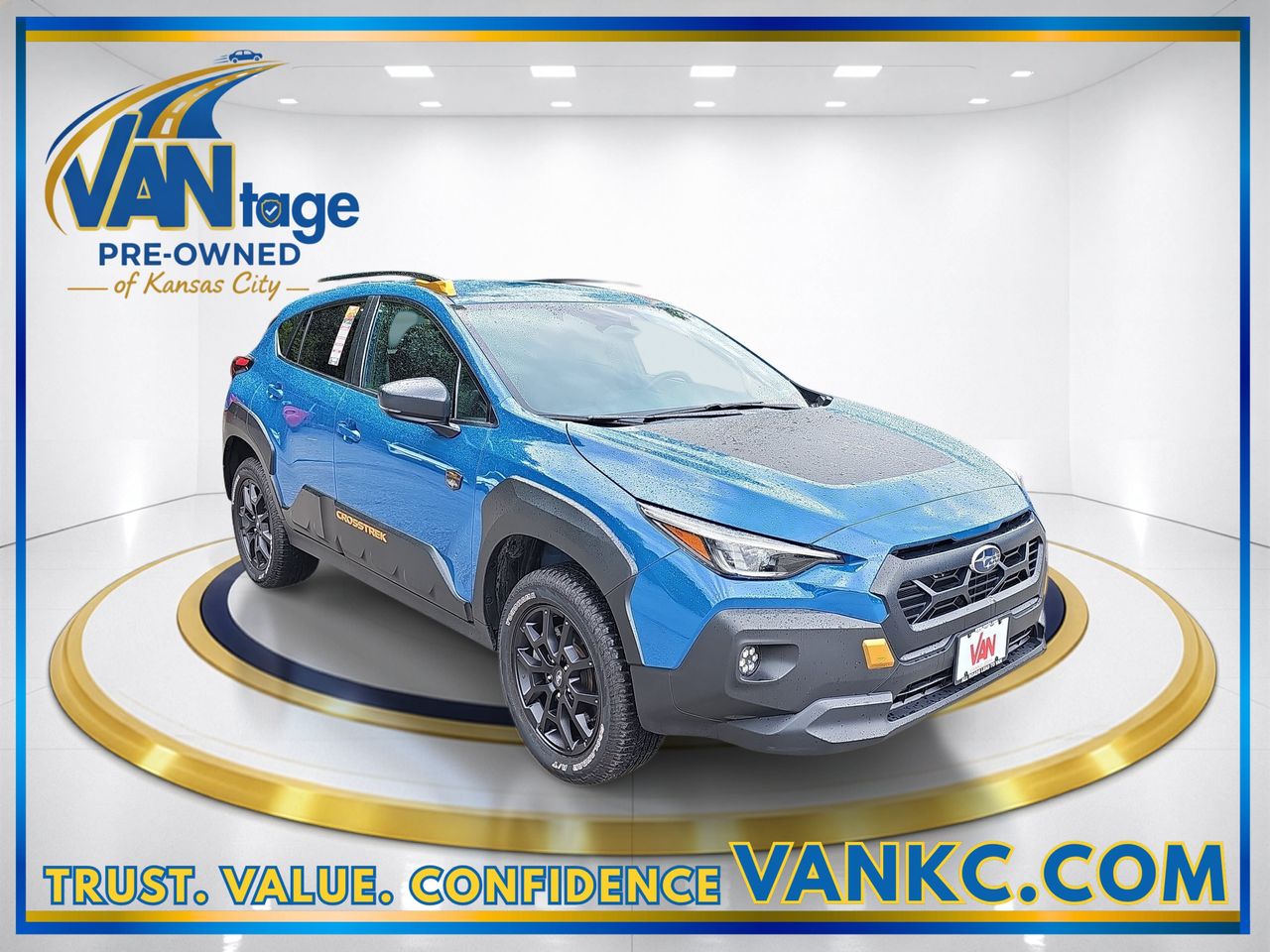 Certified Used 2024 Geyser Blue Pearl Subaru Wilderness image 3