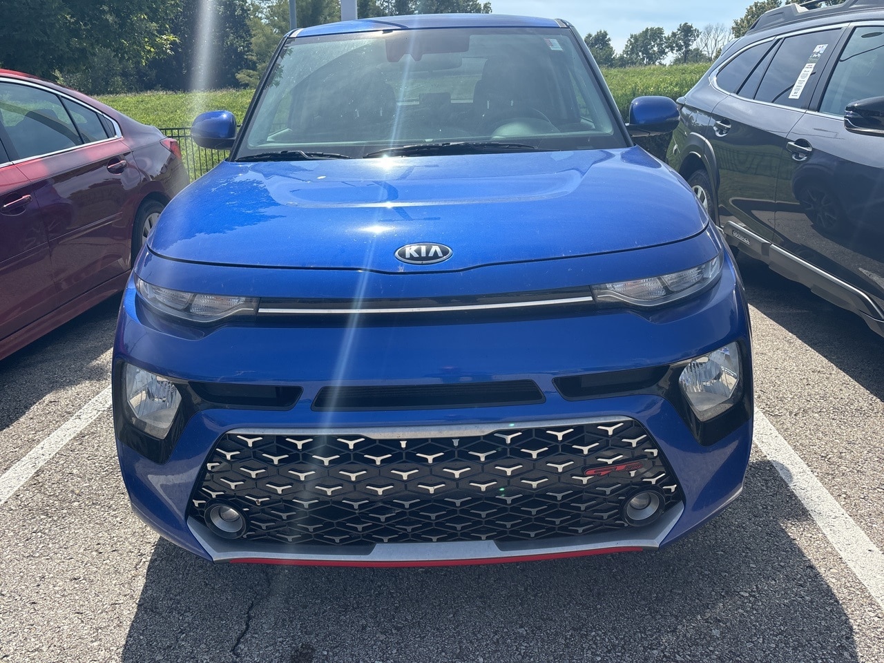 Used 2021 Kia Soul GT-Line with VIN KNDJ63AU8M7786374 for sale in Kansas City