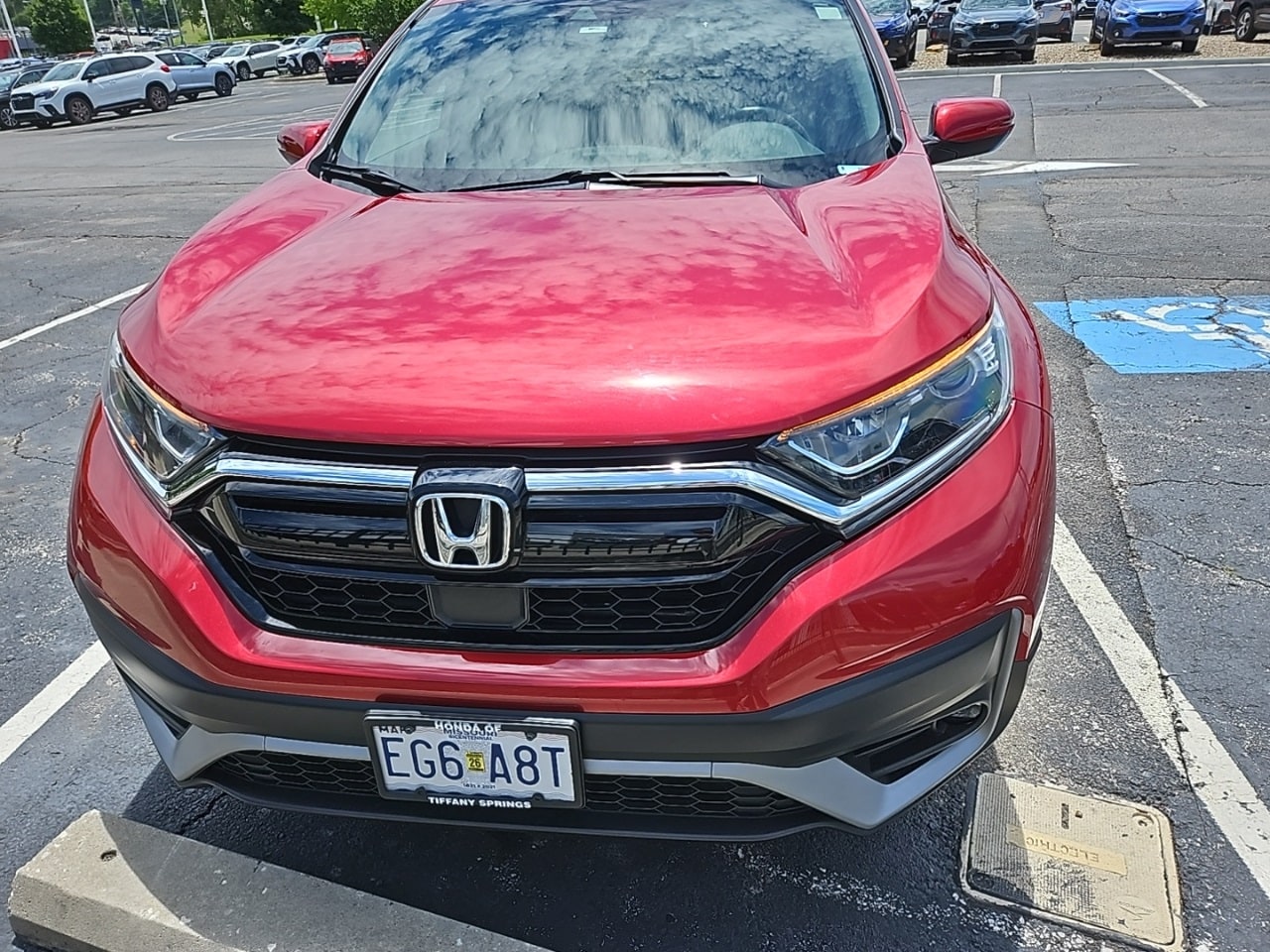 Used 2020 Honda CR-V EX-L with VIN 5J6RW2H88LL004256 for sale in Kansas City