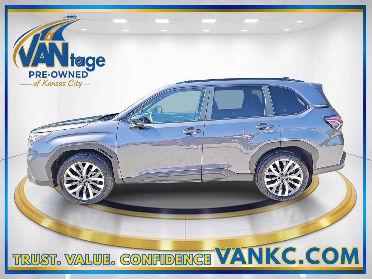 Certified Used 2025 Gray Metallic Subaru Touring image 10