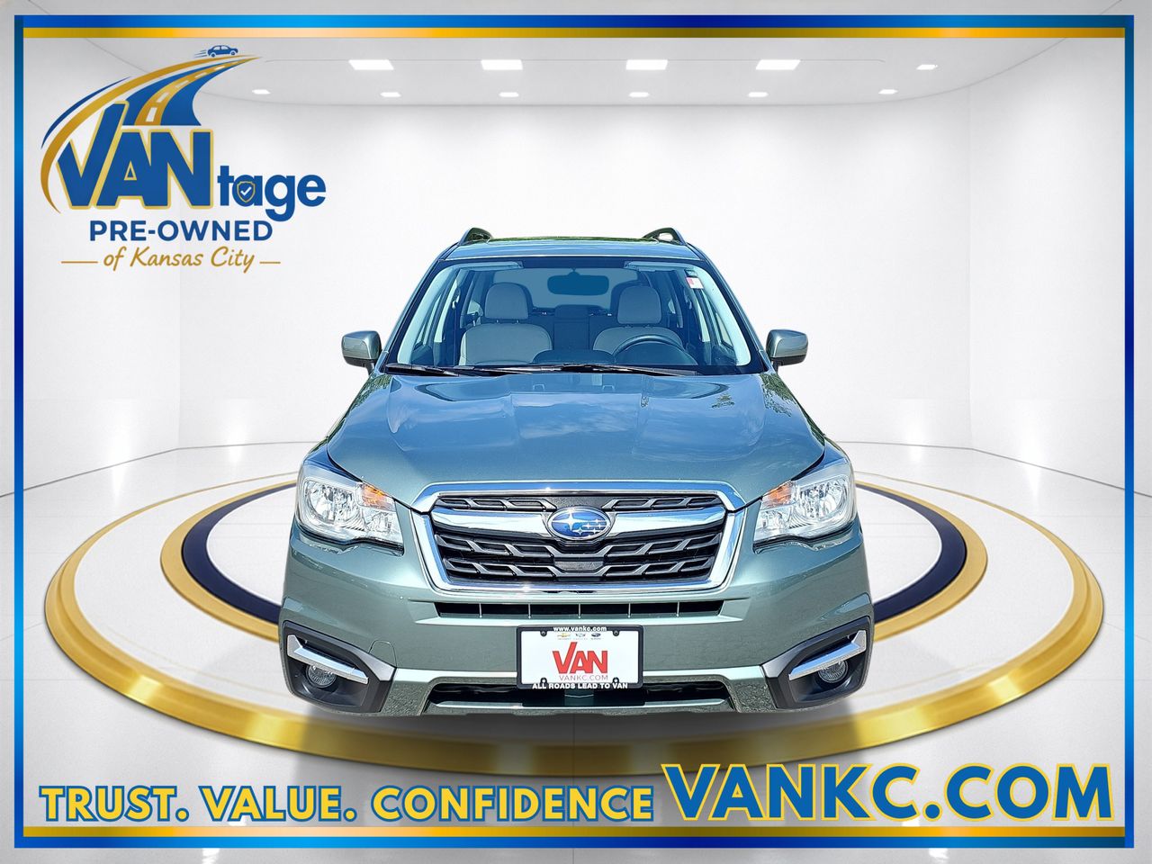 Used 2017 Subaru Forester Premium with VIN JF2SJAGC6HH517524 for sale in Kansas City