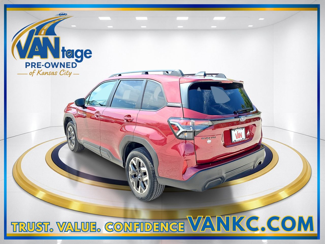 Certified Used 2025 Crimson Red Pearl Subaru Premium image 9