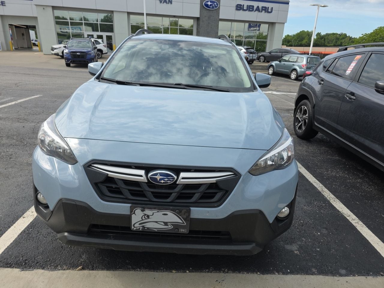 Used 2021 Subaru Crosstrek Premium with VIN JF2GTAPC0M8677280 for sale in Kansas City