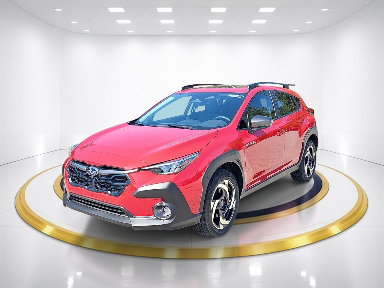 Pure Red 2026 Subaru Crosstrek Hybrid SUV / Crossover All-Wheel Drive Continuously Variable Transmission