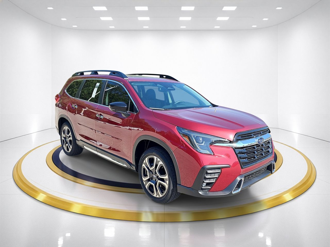 New 2026 Crimson Red Pearl Subaru Touring 7-Passenger image 3