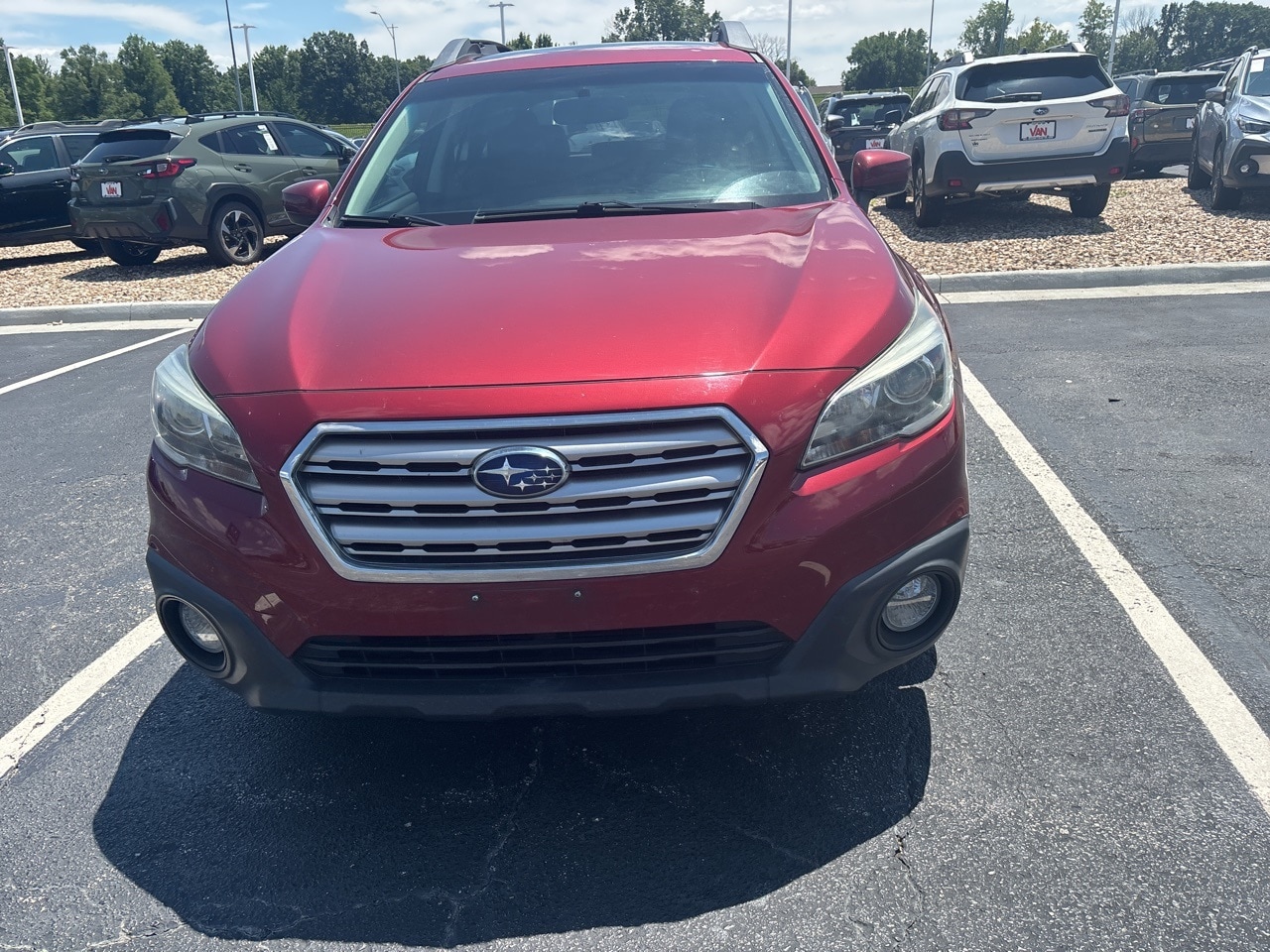 Used 2015 Subaru Outback Premium with VIN 4S4BSAECXF3228490 for sale in Kansas City