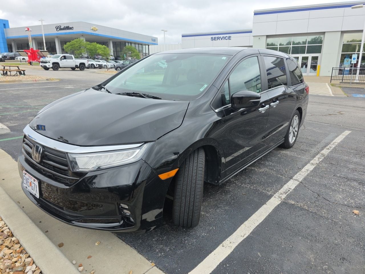 Used 2022 Honda Odyssey Touring with VIN 5FNRL6H87NB046378 for sale in Kansas City