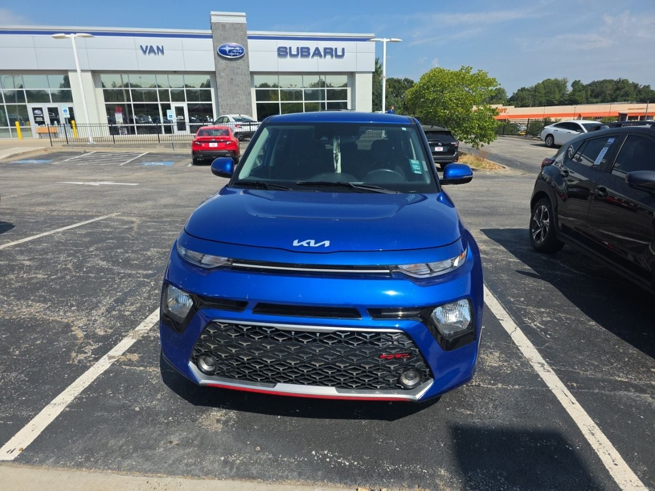 Used 2022 Kia Soul GT-Line with VIN KNDJ63AU2N7833738 for sale in Kansas City