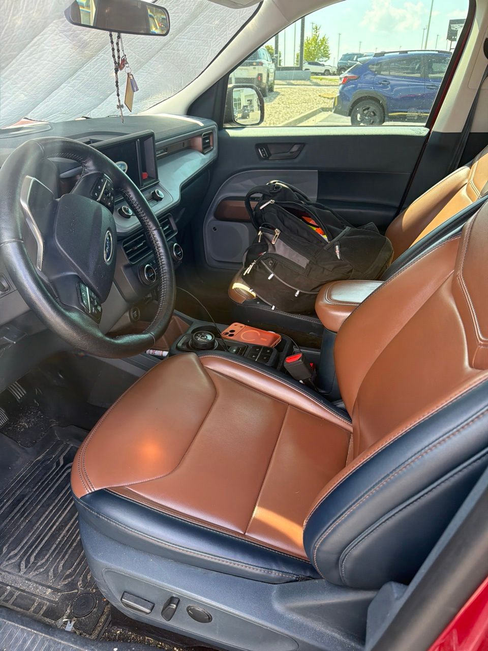 Used 2022 Red Metallic Ford Lariat image 4