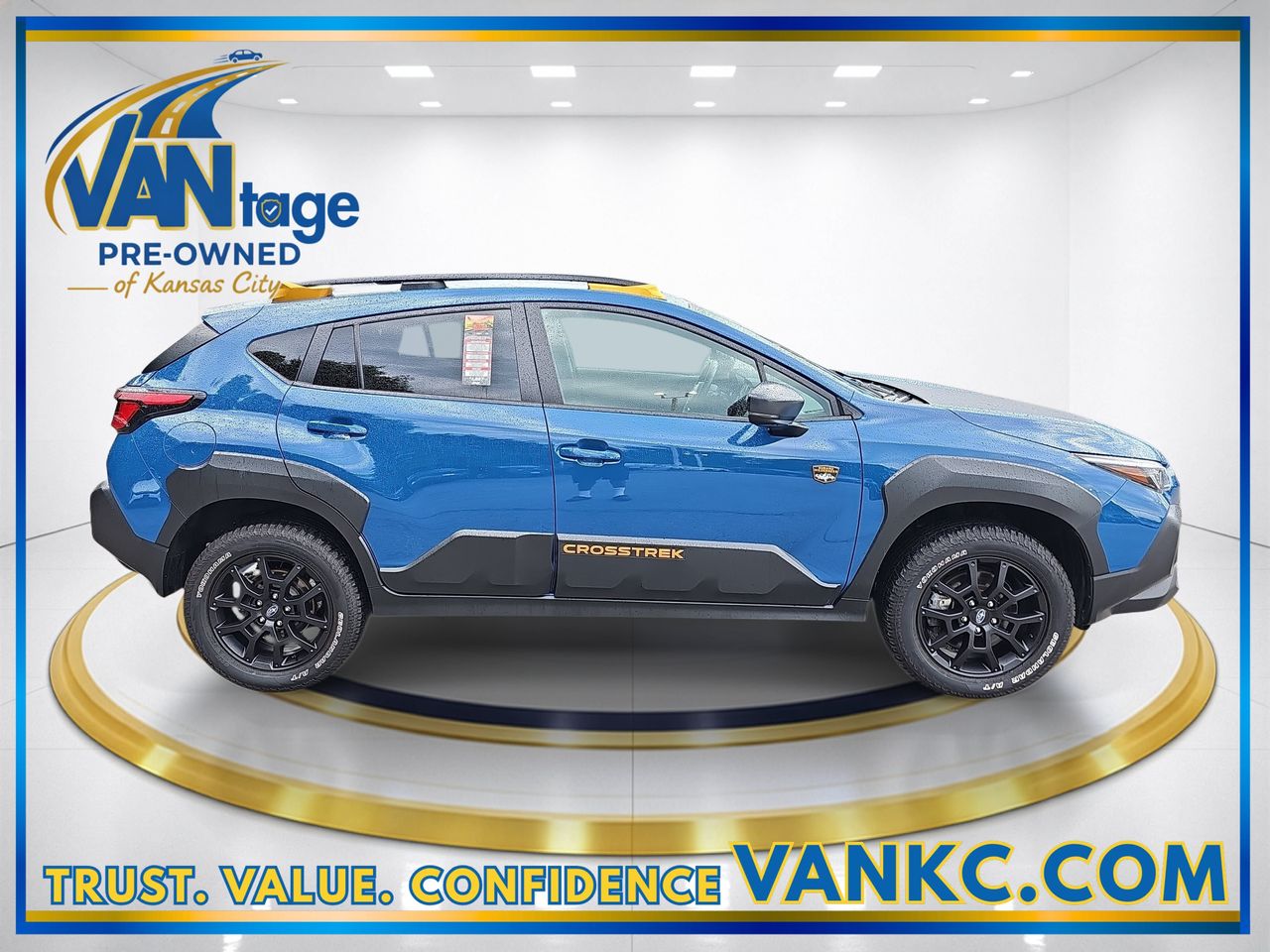 Certified Used 2024 Geyser Blue Pearl Subaru Wilderness image 5