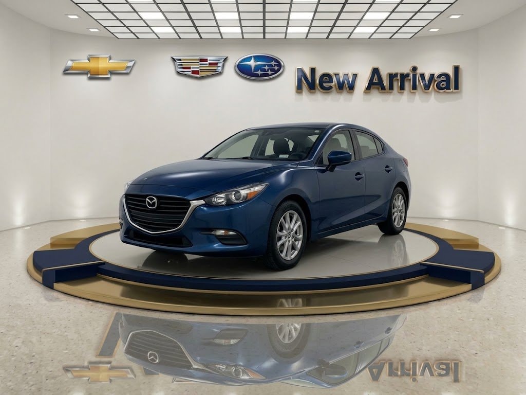 Eternal Blue 2018 Mazda MAZDA3 Sedan Front-Wheel Drive 6-Speed Automatic