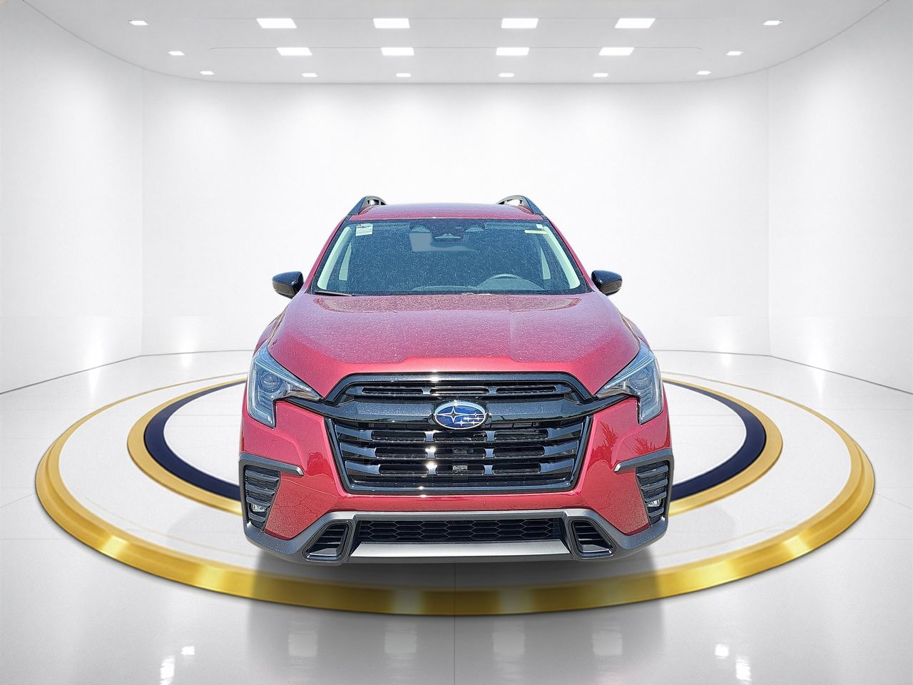 New 2026 Crimson Red Pearl Subaru Premium 7-Passenger image 2