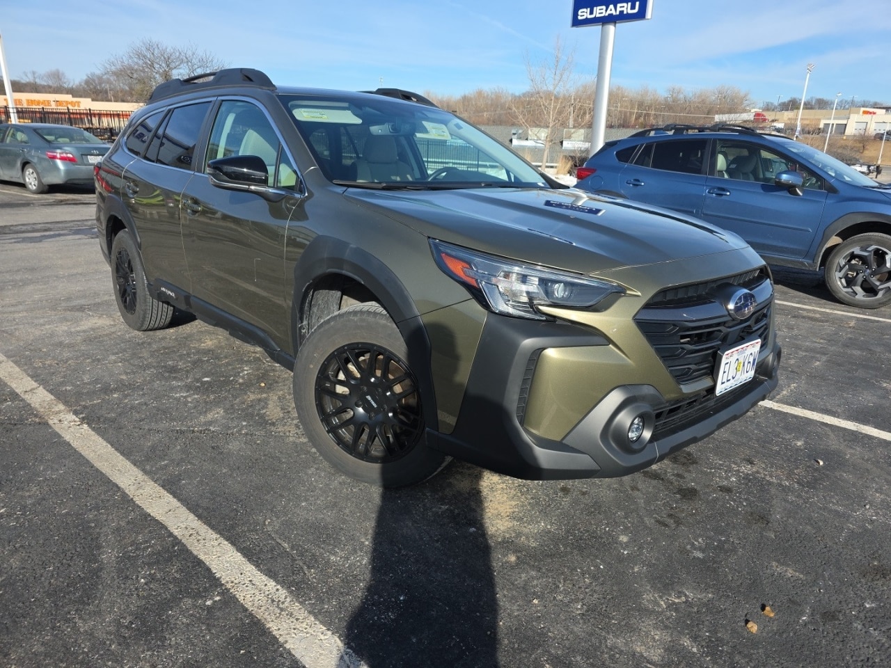 Used 2024 Subaru Outback Premium with VIN 4S4BTAFC6R3219446 for sale in Kansas City