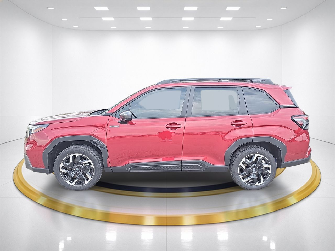 New 2026 Crimson Red Pearl Subaru Premium Hybrid image 8