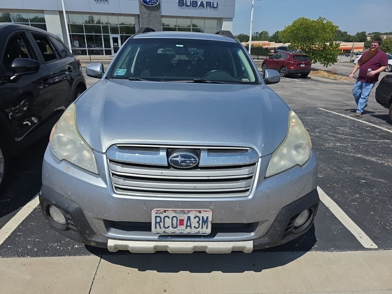 Used 2013 Subaru Outback Premium with VIN 4S4BRCCC9D3245014 for sale in Gladstone, MO