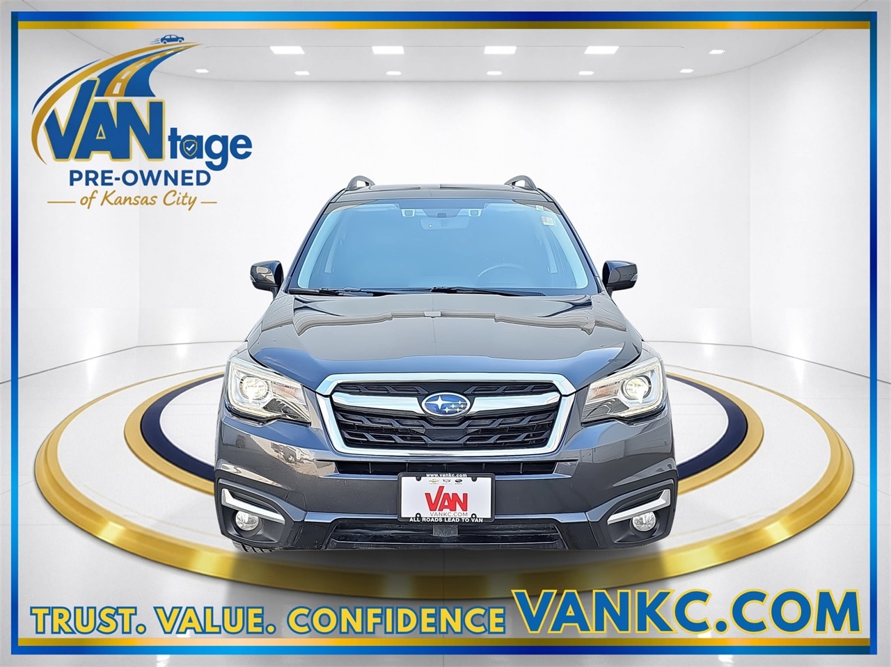 Used 2018 Subaru Forester Touring with VIN JF2SJAWC7JH592482 for sale in Kansas City