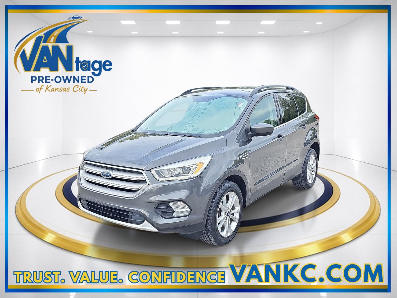 Gray (Magnetic) 2019 Ford Escape SUV / Crossover All-Wheel Drive 6-Speed Automatic