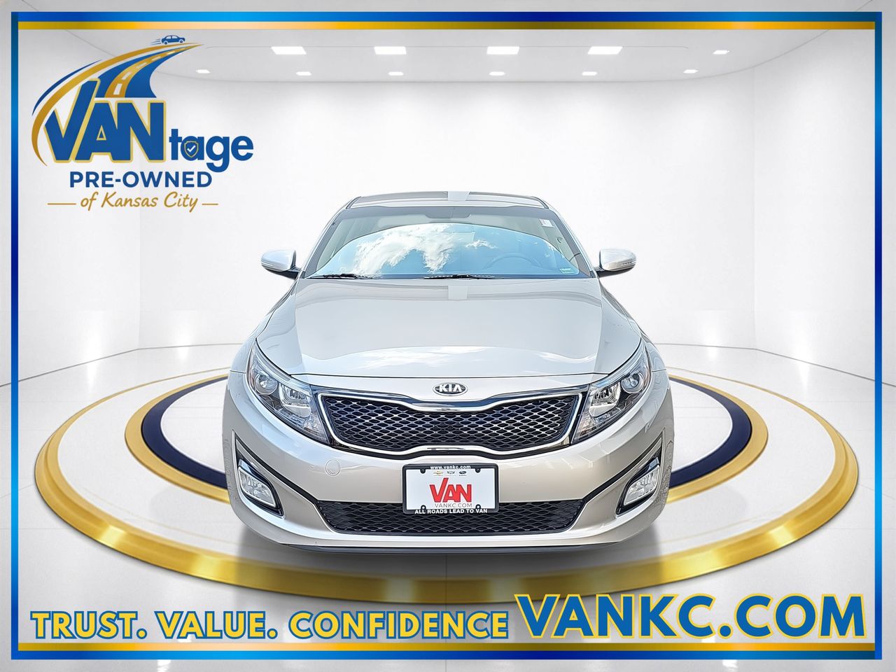 Used 2015 Kia Optima LX with VIN KNAGM4A79F5574000 for sale in Kansas City
